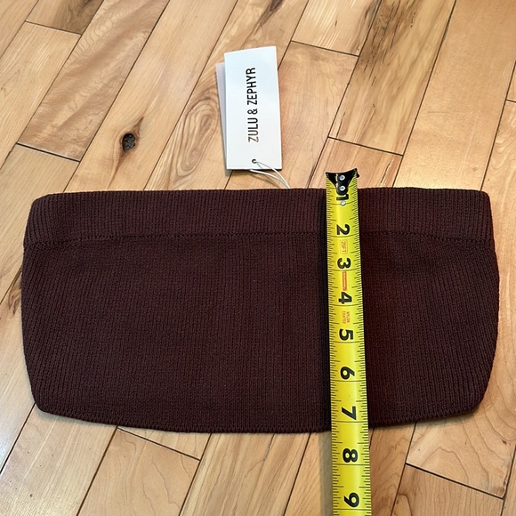 NWT Zulu & Zephyr Ribbed Knit Bandeau - Picture 8 of 8